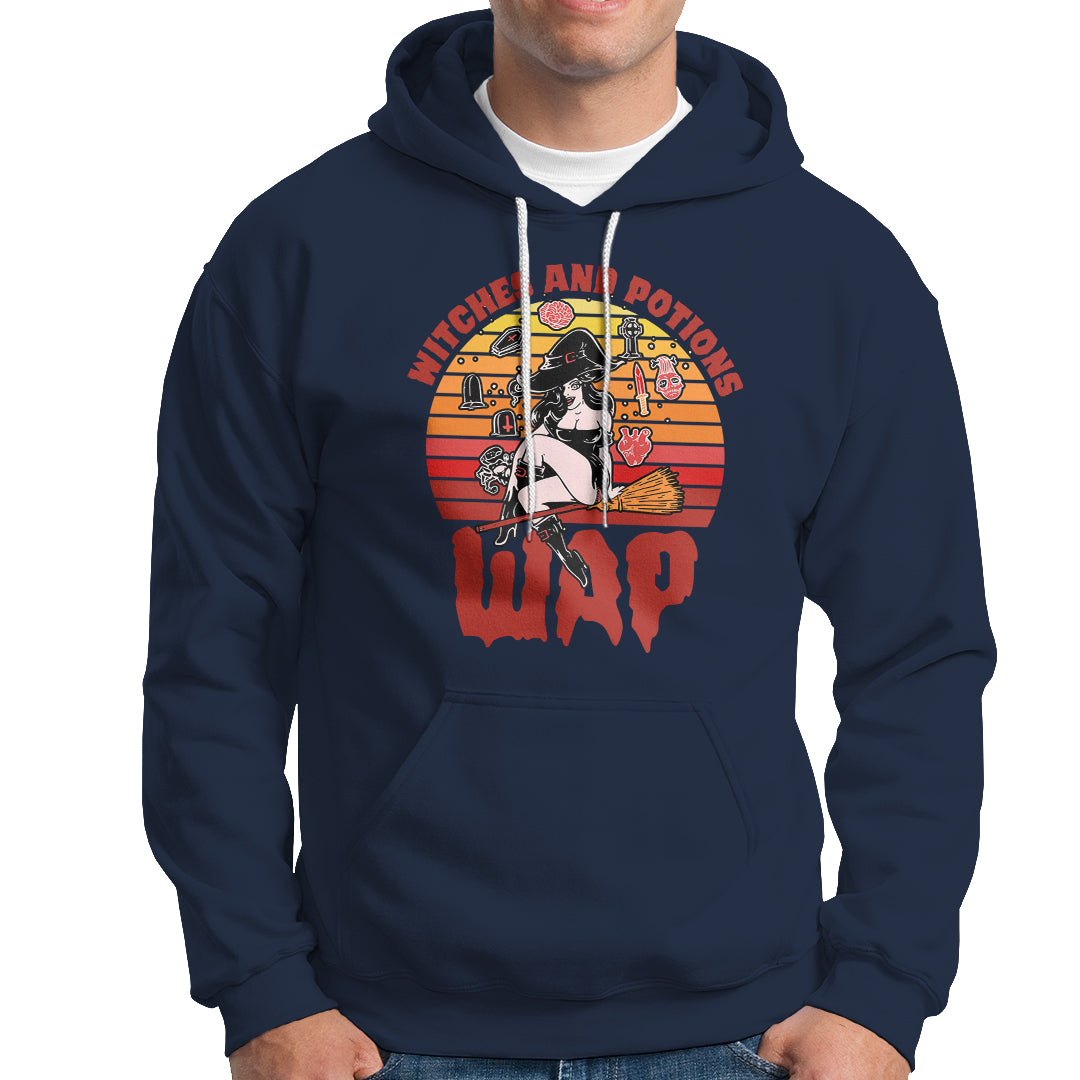 Witch Hoodie WAP Witches And Potions Retro - Wonder Print Shop