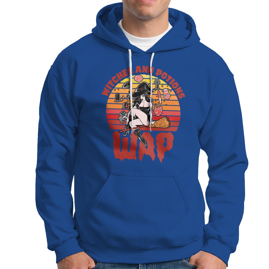 Witch Hoodie WAP Witches And Potions Retro - Wonder Print Shop