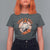 Halloween Skating Boo Sheet T Shirt For Women Creep It Real Ghost Fall Season Retro Vintage - Wonder Print Shop