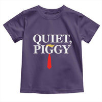 Quiet Piggy Funny Blonde Toddler T Shirt Political Satire Humor Free Speech - Wonder Print Shop