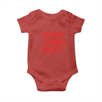 Quiet Quiet Piggy Baby Onesie Funny Political Satire Free Speech - Wonder Print Shop