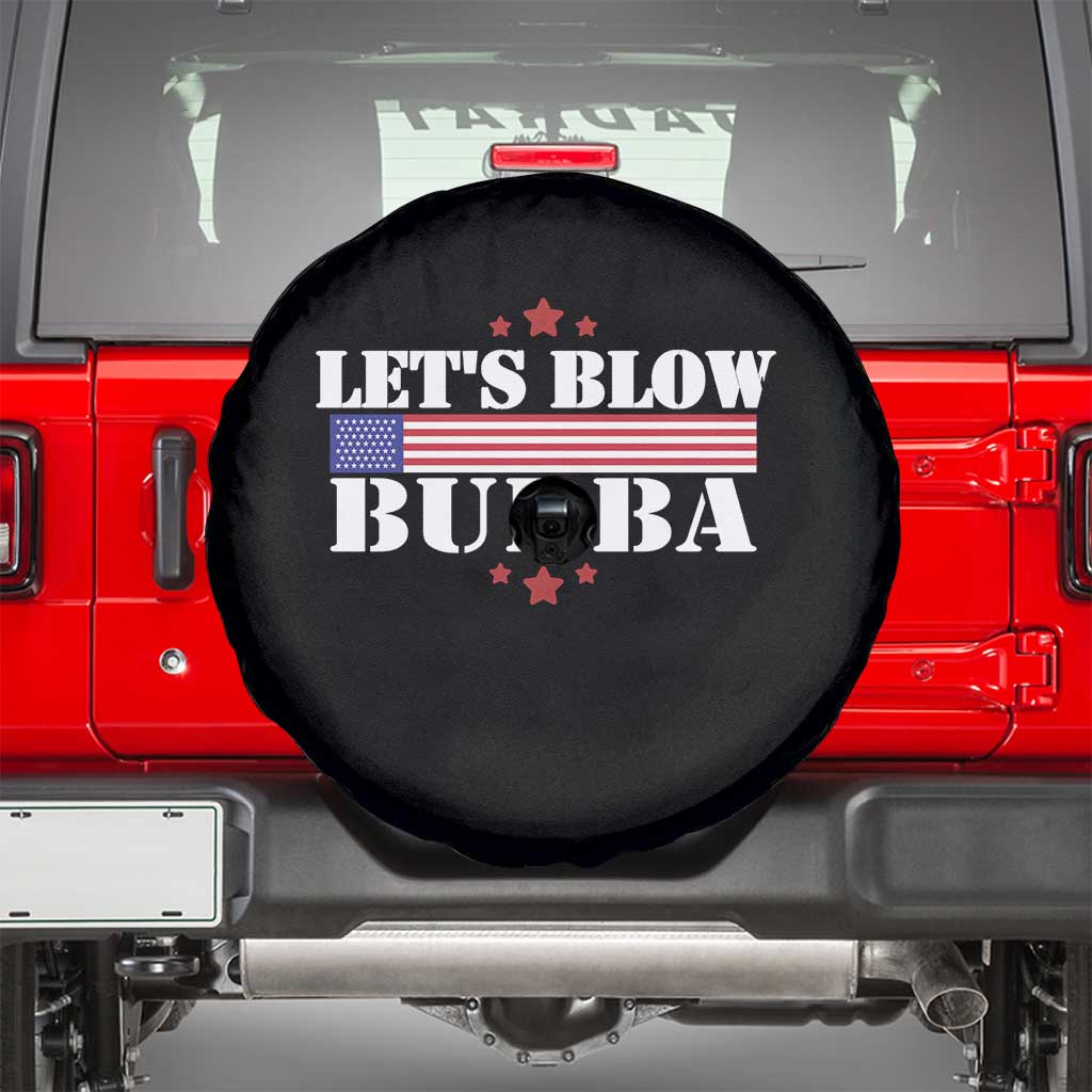Let’s Blow Bubba Spare Tire Cover Satirical Patriot Meme - Wonder Print Shop