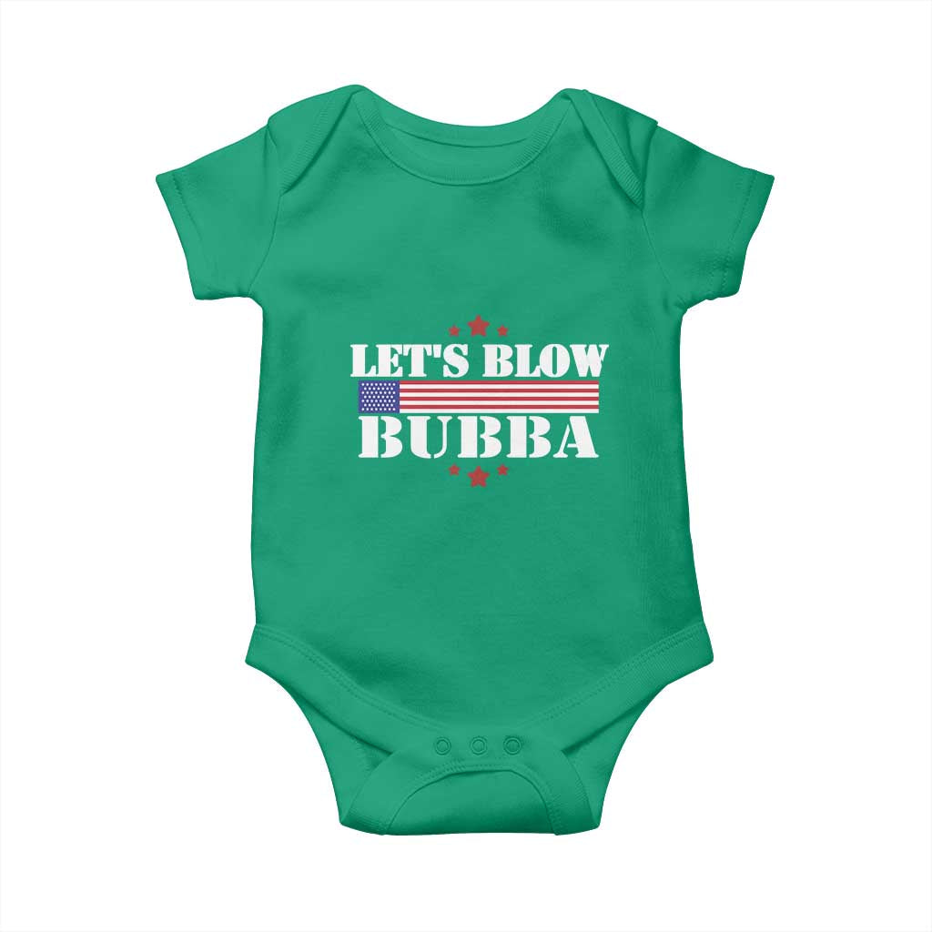 Let’s Blow Bubba Baby Onesie Satirical Patriot Meme - Wonder Print Shop