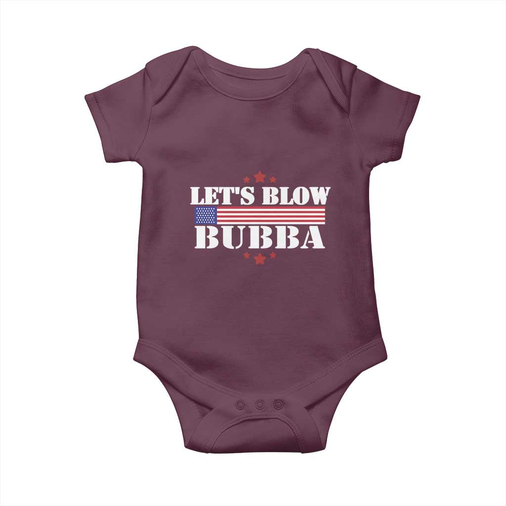 Let’s Blow Bubba Baby Onesie Satirical Patriot Meme - Wonder Print Shop