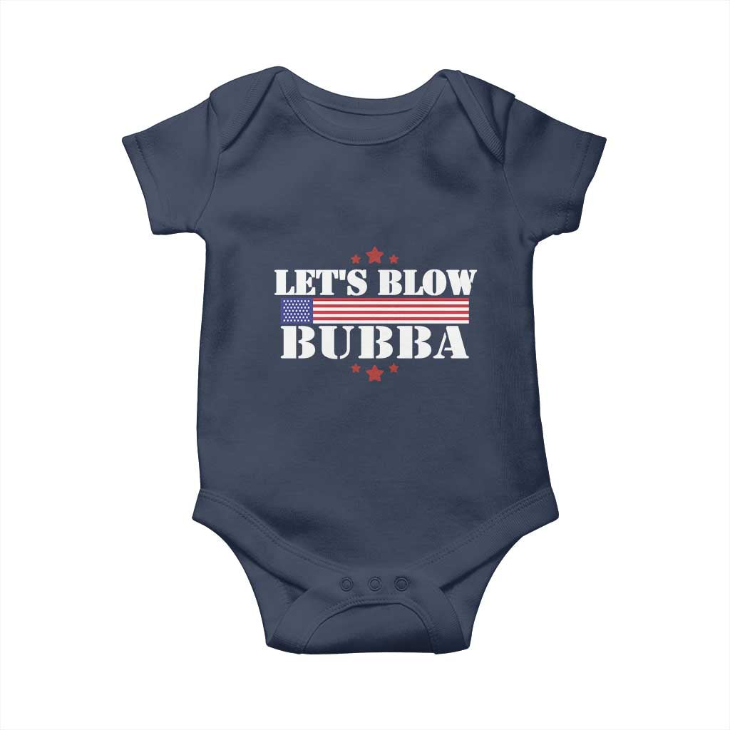 Let’s Blow Bubba Baby Onesie Satirical Patriot Meme - Wonder Print Shop
