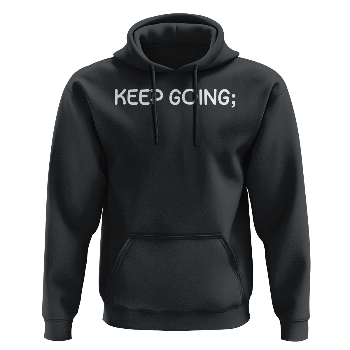 Keep Going Semicolon Suicide Prevention Awareness Hoodie Mental Health Support You Matter Inspiration Radiate Positivity