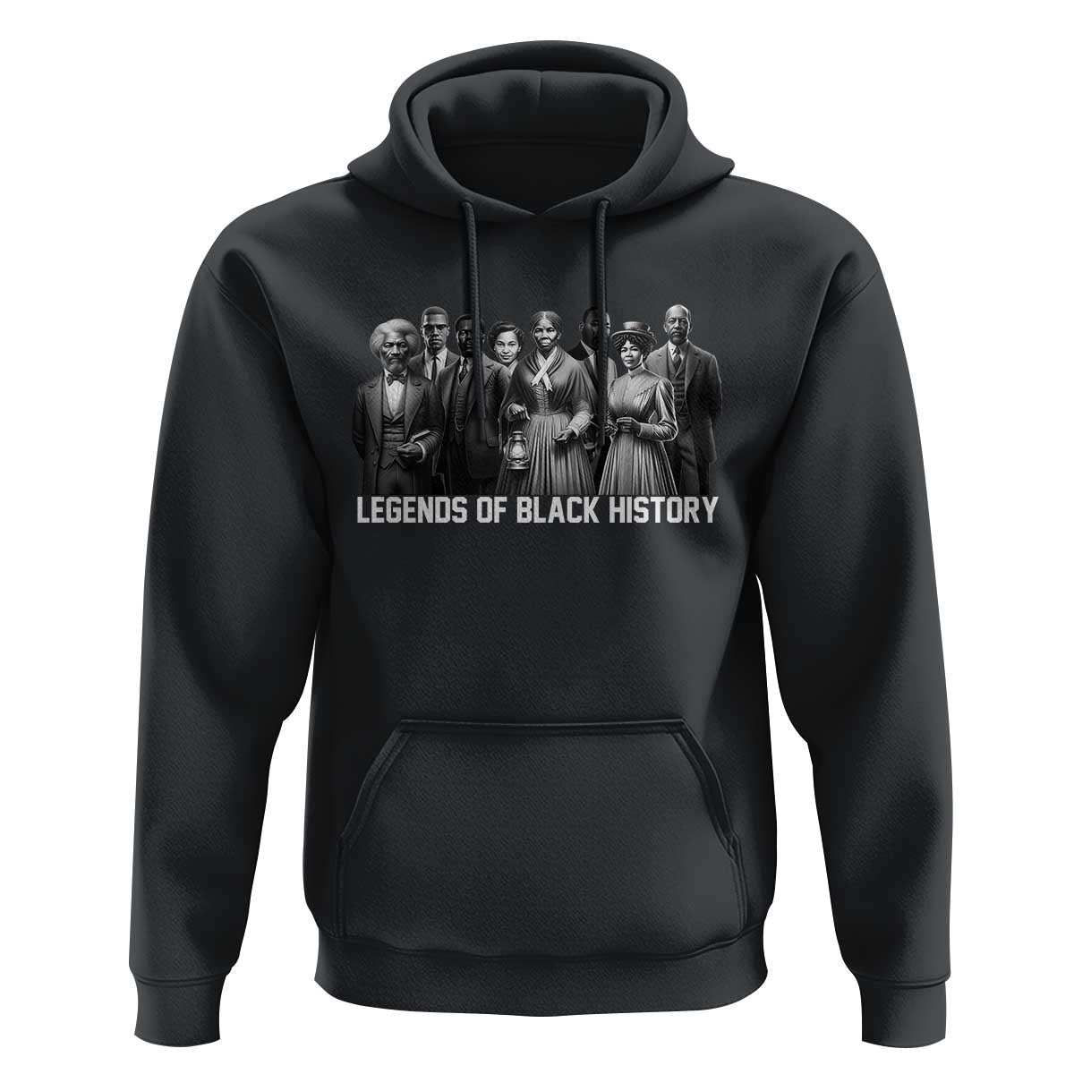 Legends of Black History Hoodie Civil Rights Leaders
