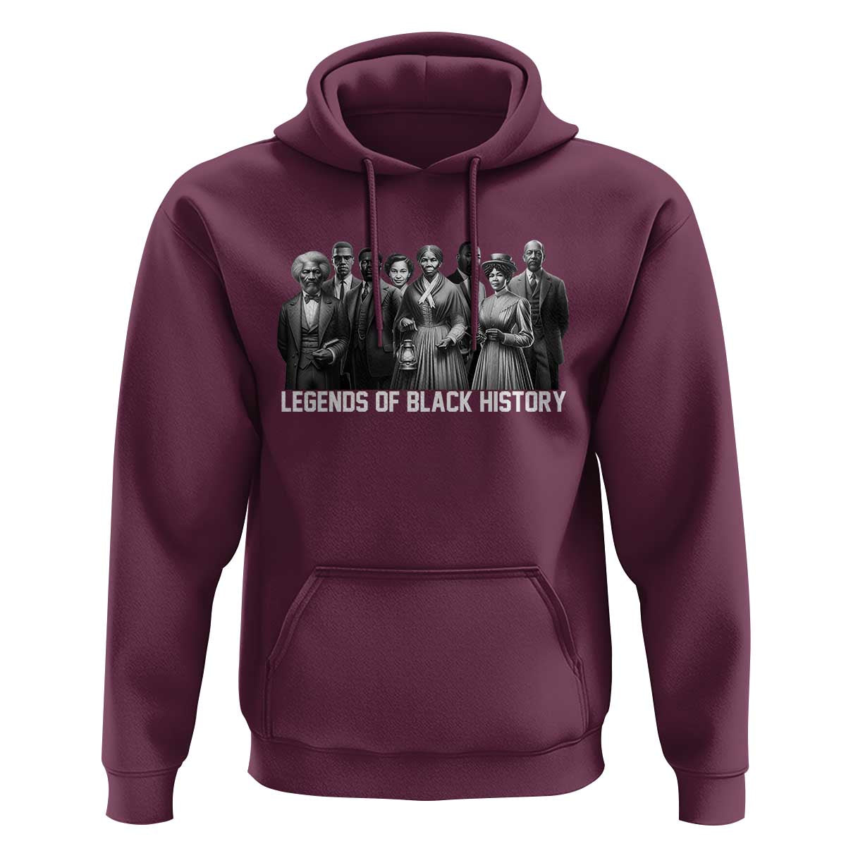 Legends of Black History Hoodie Civil Rights Leaders