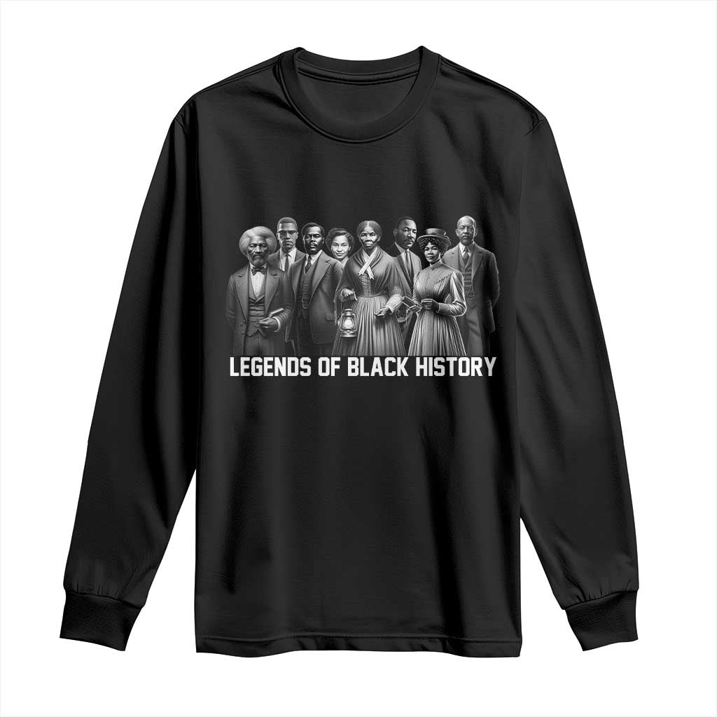 Legends of Black History Long Sleeve Shirt Civil Rights Leaders