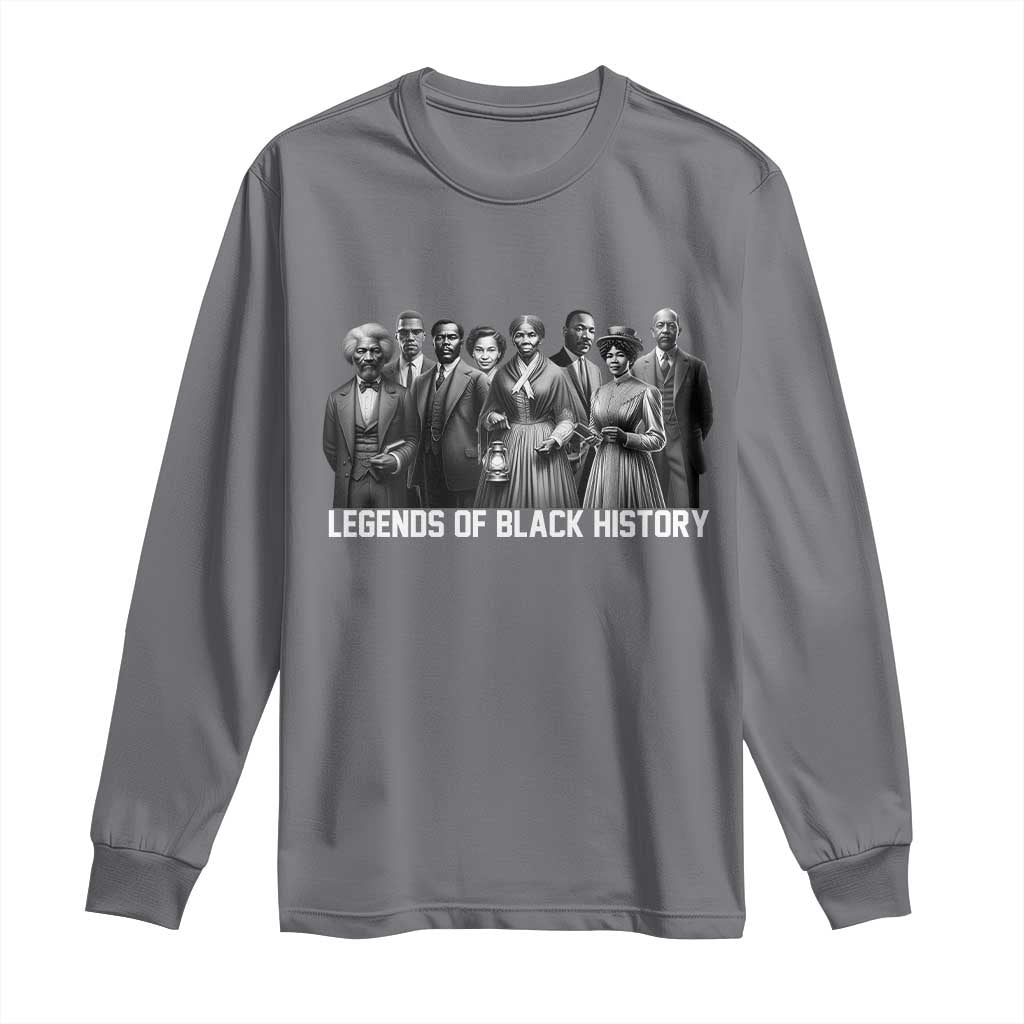 Legends of Black History Long Sleeve Shirt Civil Rights Leaders