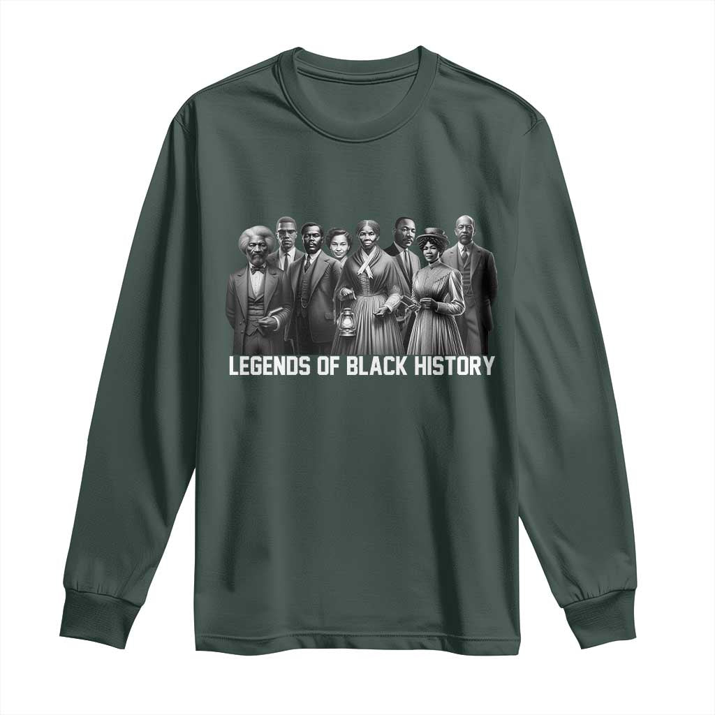 Legends of Black History Long Sleeve Shirt Civil Rights Leaders
