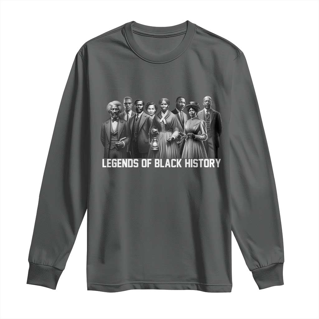Legends of Black History Long Sleeve Shirt Civil Rights Leaders