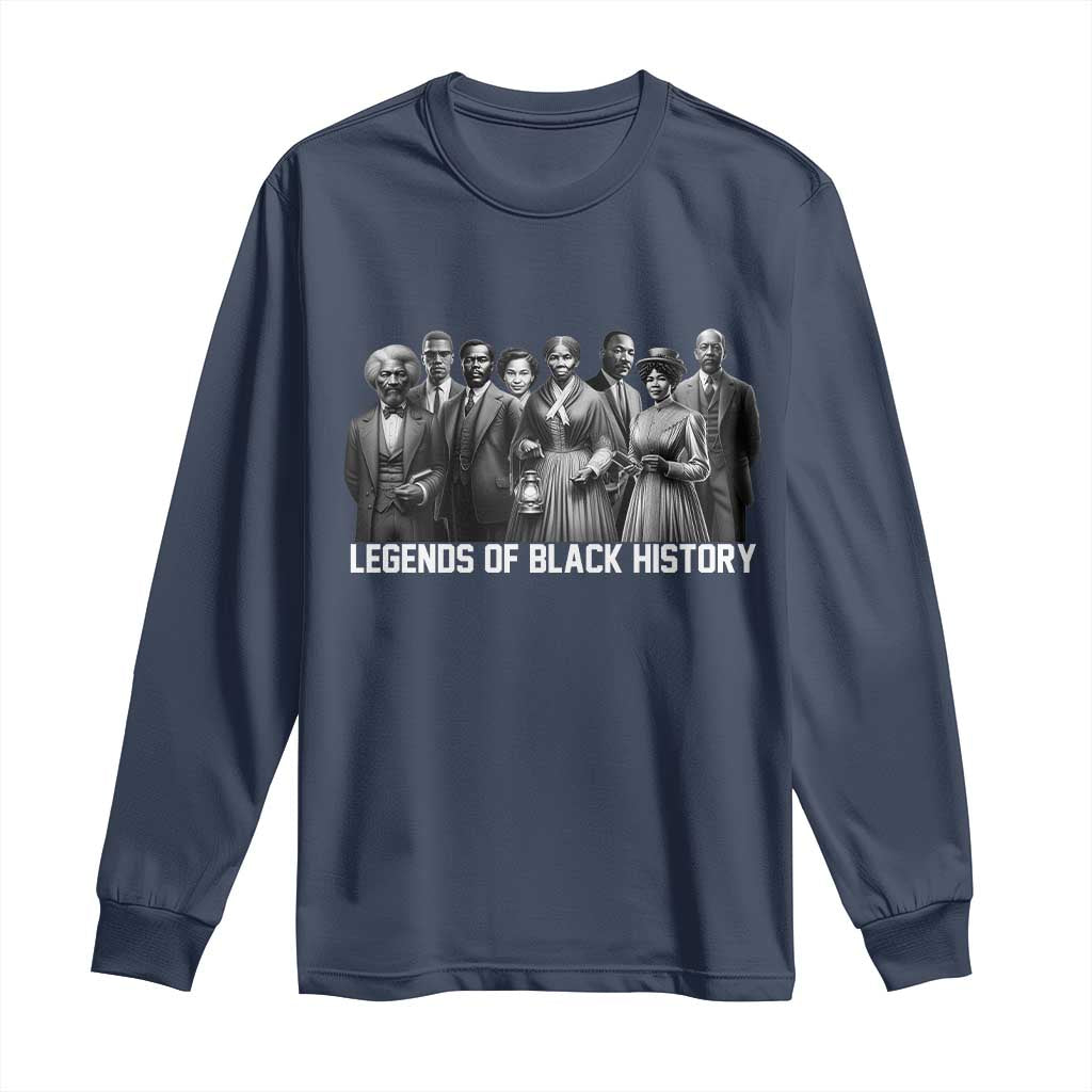 Legends of Black History Long Sleeve Shirt Civil Rights Leaders