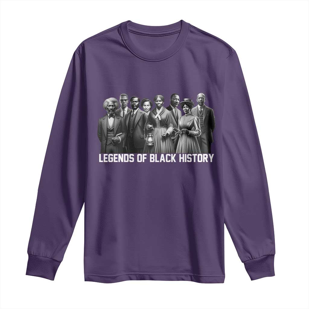 Legends of Black History Long Sleeve Shirt Civil Rights Leaders