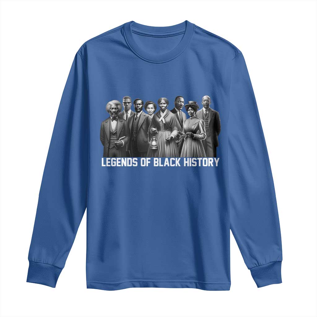 Legends of Black History Long Sleeve Shirt Civil Rights Leaders