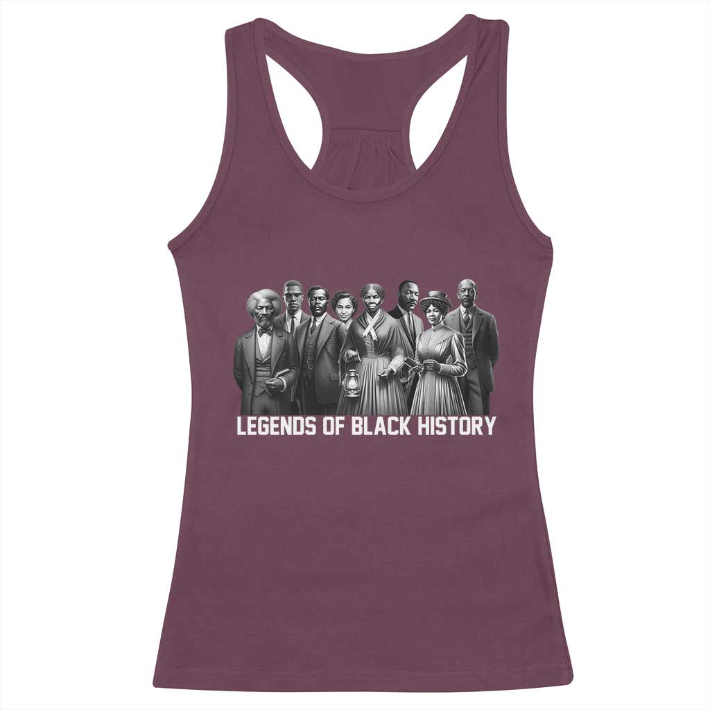 Legends of Black History Racerback Tank Top Civil Rights Leaders