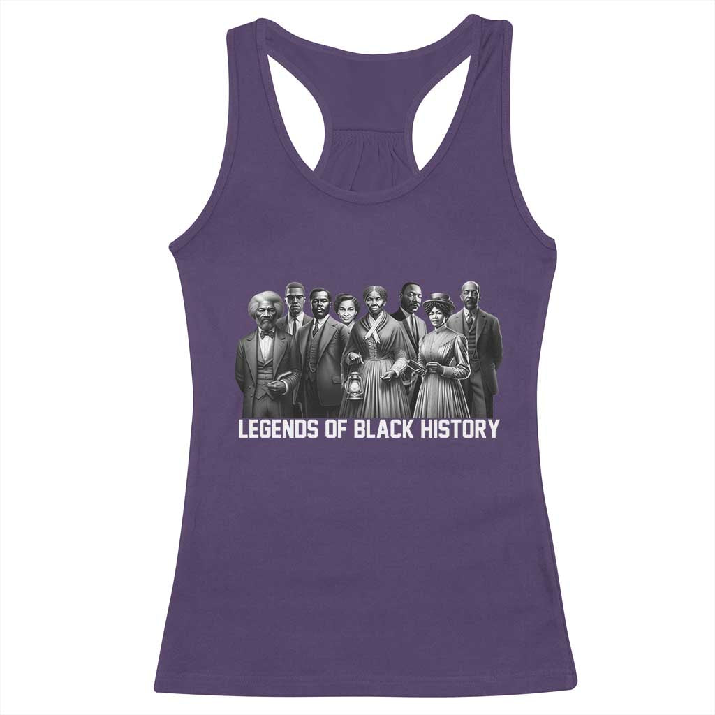 Legends of Black History Racerback Tank Top Civil Rights Leaders