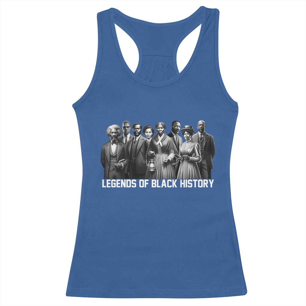 Legends of Black History Racerback Tank Top Civil Rights Leaders