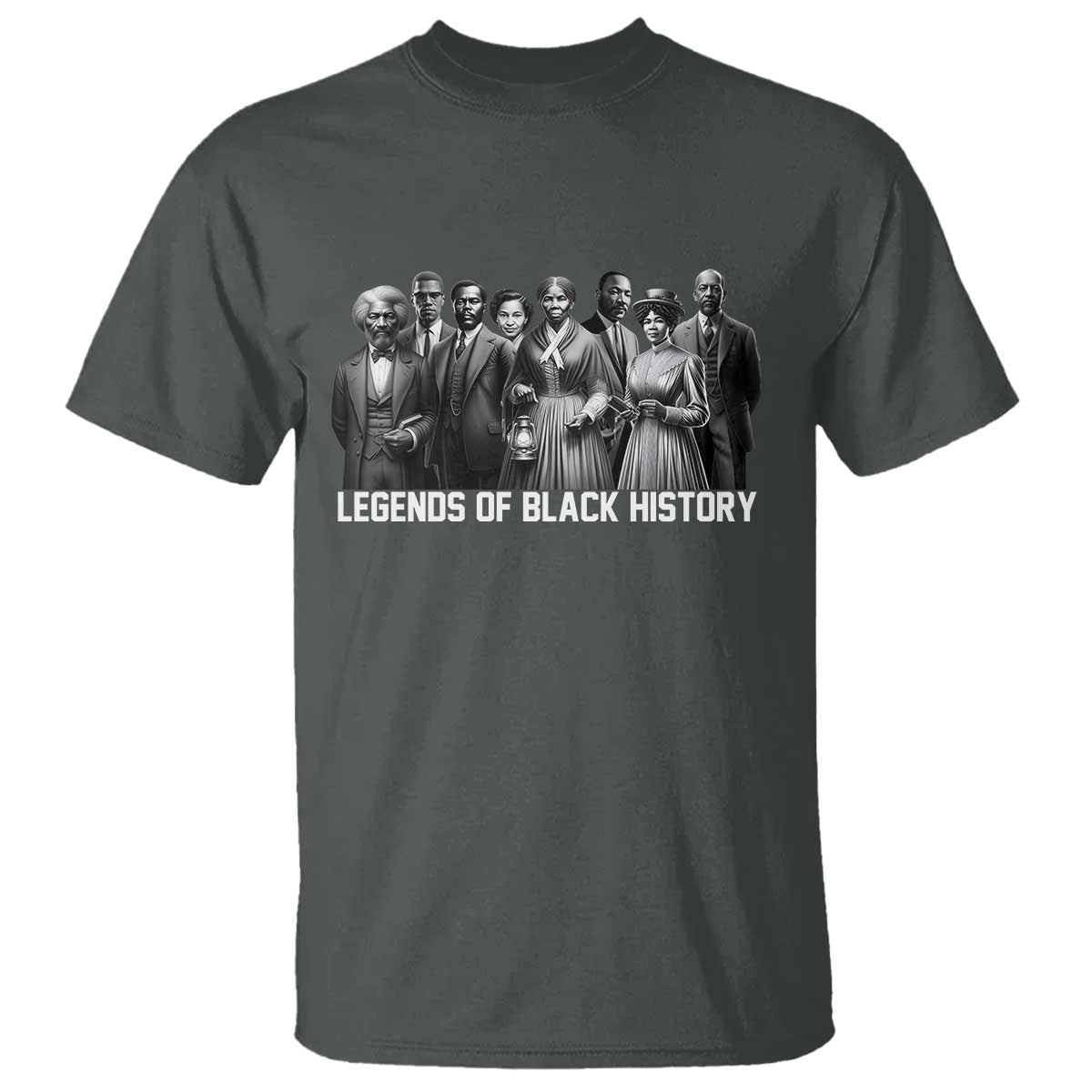 Legends of Black History T Shirt Civil Rights Leaders - Wonder Print Shop