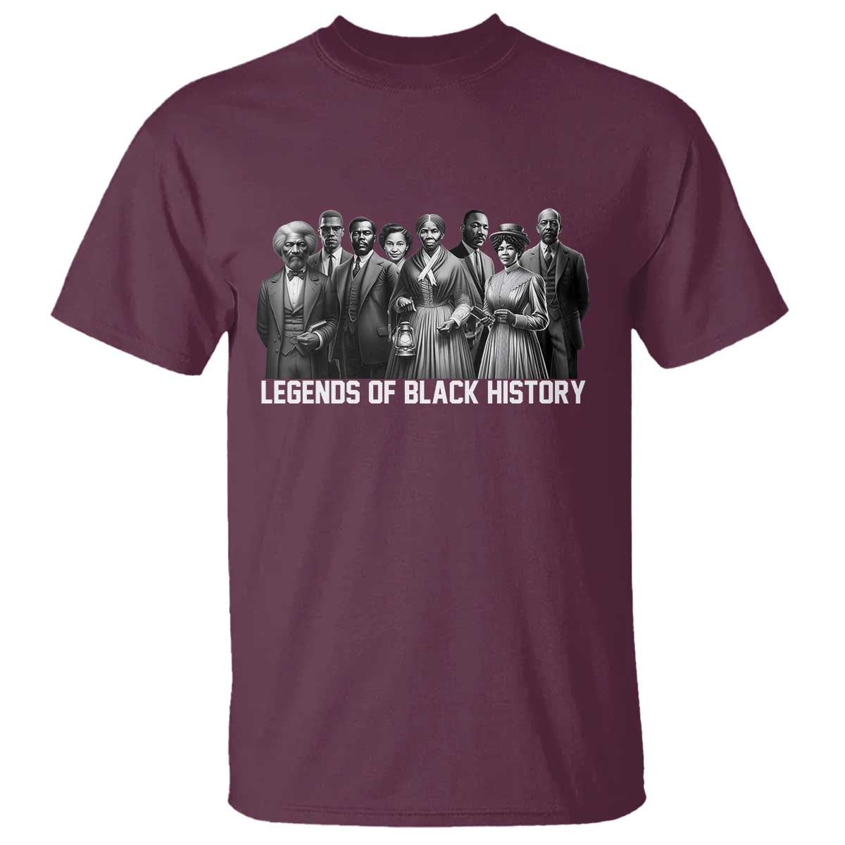 Legends of Black History T Shirt Civil Rights Leaders - Wonder Print Shop
