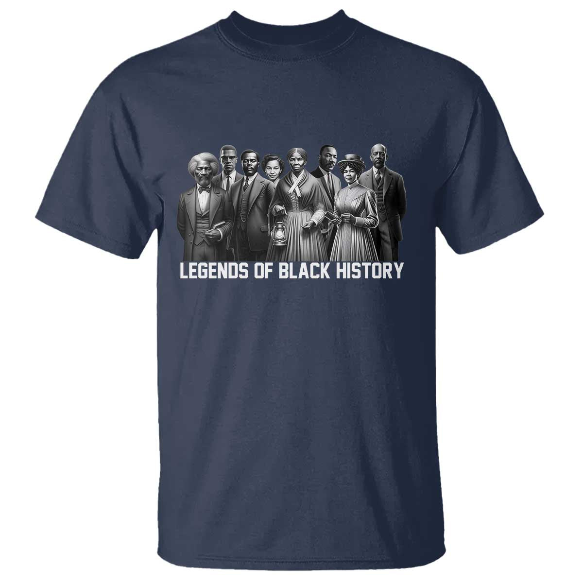 Legends of Black History T Shirt Civil Rights Leaders - Wonder Print Shop