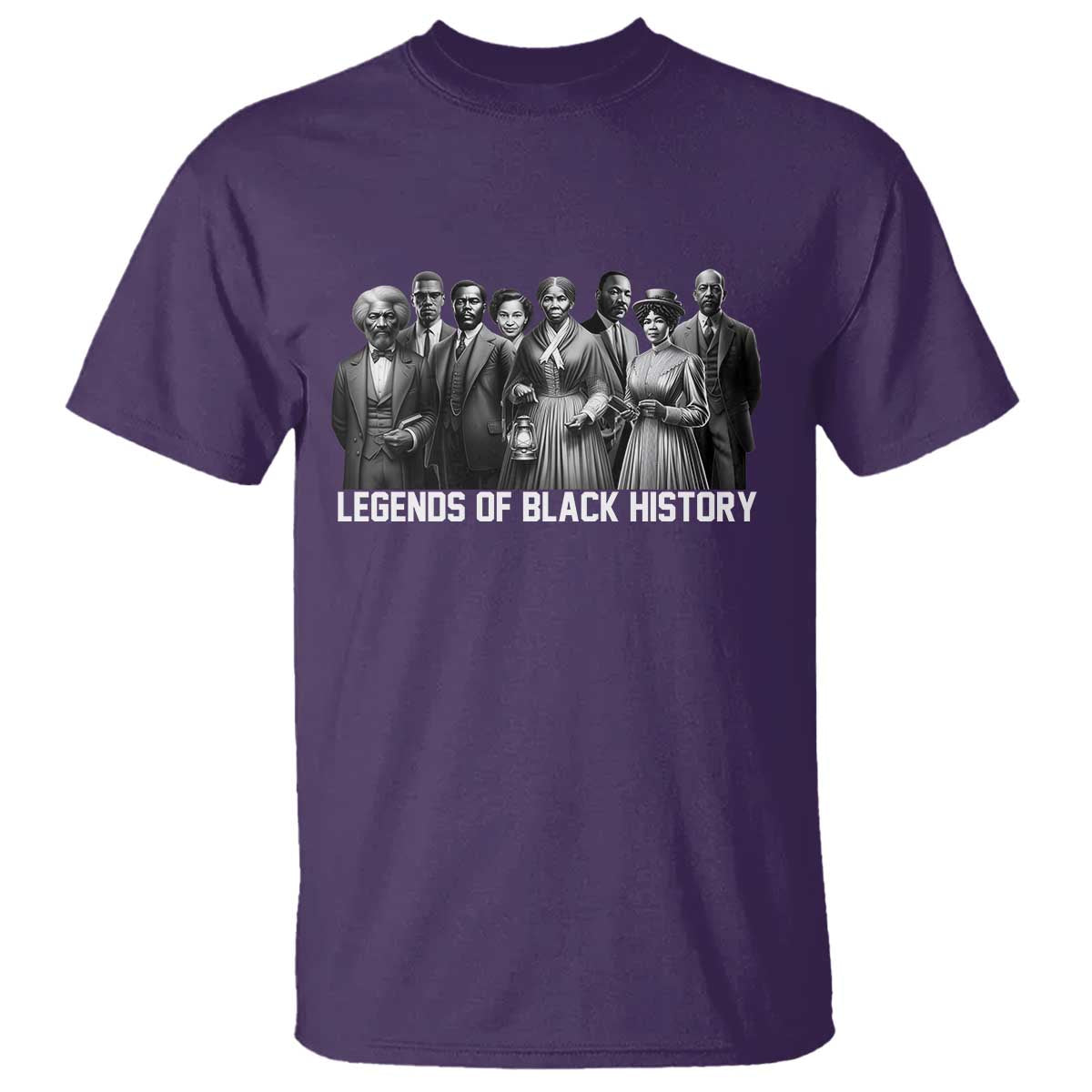 Legends of Black History T Shirt Civil Rights Leaders - Wonder Print Shop