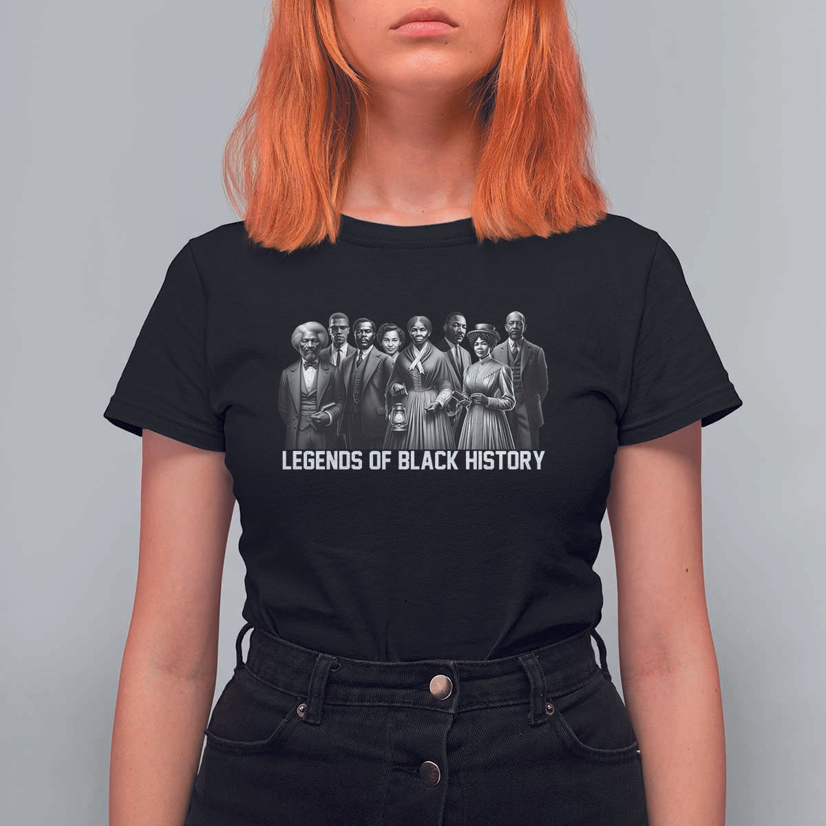 Legends of Black History T Shirt For Women Civil Rights Leaders - Wonder Print Shop
