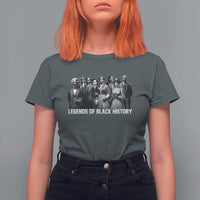 Legends of Black History T Shirt For Women Civil Rights Leaders - Wonder Print Shop