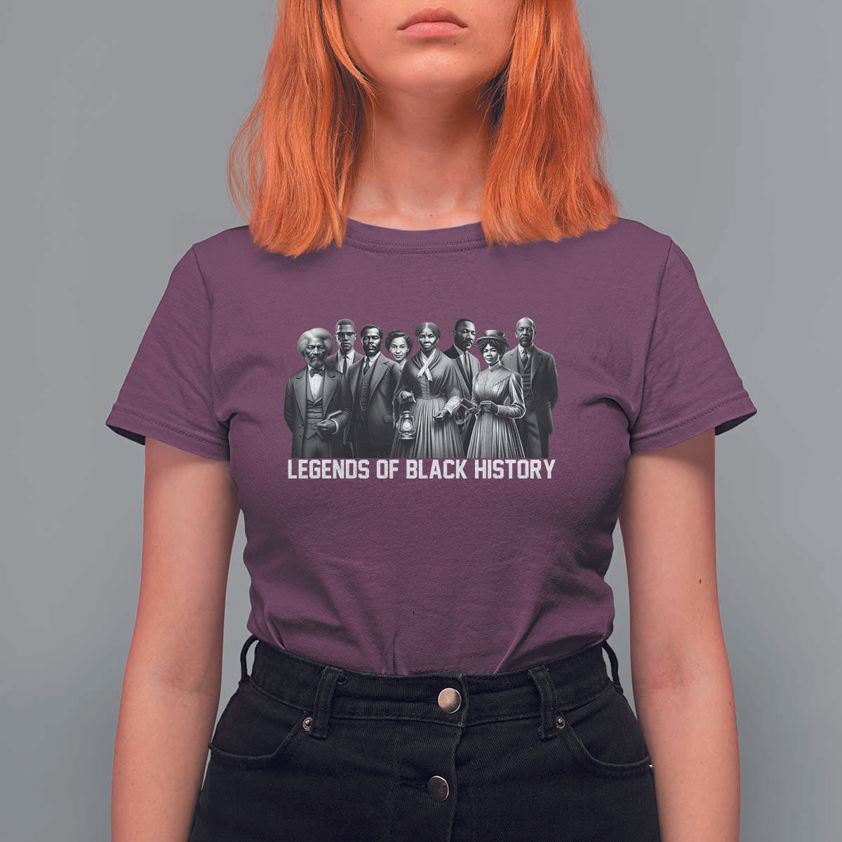 Legends of Black History T Shirt For Women Civil Rights Leaders - Wonder Print Shop