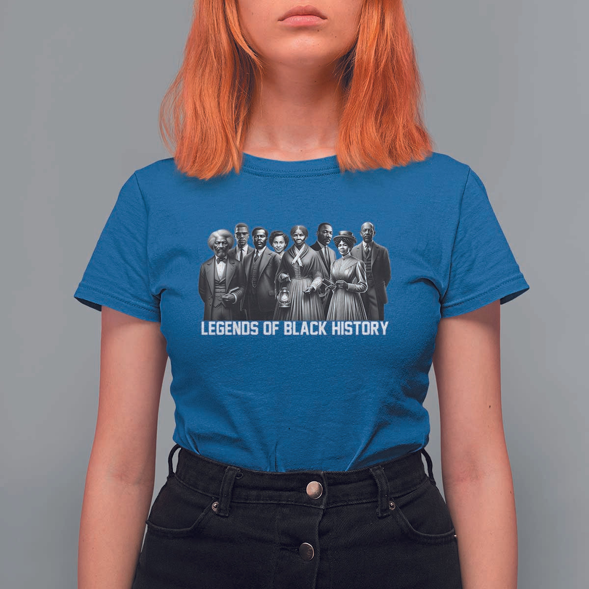 Legends of Black History T Shirt For Women Civil Rights Leaders - Wonder Print Shop