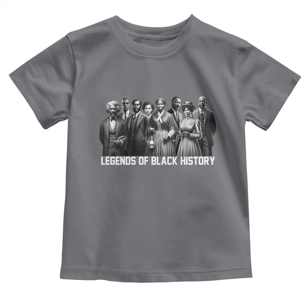 Legends of Black History Toddler T Shirt Civil Rights Leaders