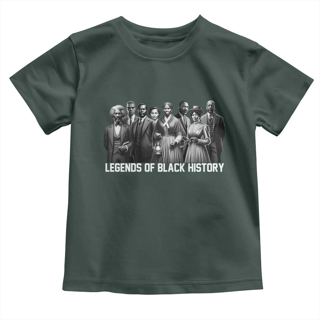 Legends of Black History Toddler T Shirt Civil Rights Leaders