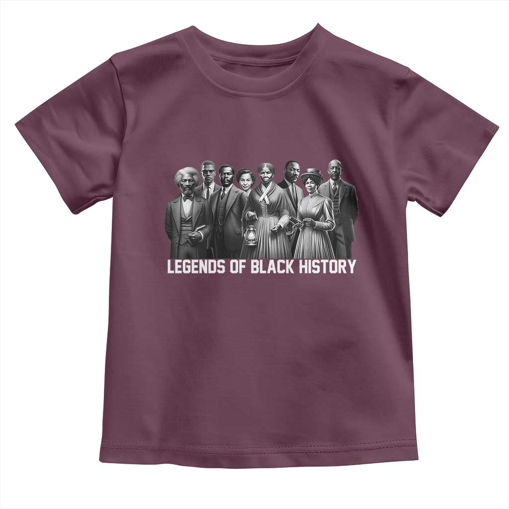 Legends of Black History Toddler T Shirt Civil Rights Leaders