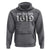 African American History Hoodie Project 1619 Established American Map Retro Vintage