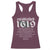 African American History Racerback Tank Top Project 1619 Established American Map Retro Vintage
