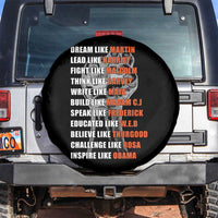 Civil Right Leaders Inspiration Spare Tire Cover Dream Like Martin Black History African American