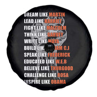 Civil Right Leaders Inspiration Spare Tire Cover Dream Like Martin Black History African American