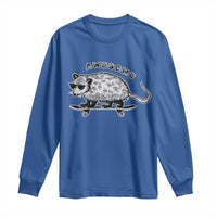 Funny Opossum Meme Long Sleeve Shirt Awesome Possum Cool 90s Retro Vintage Animal Lover