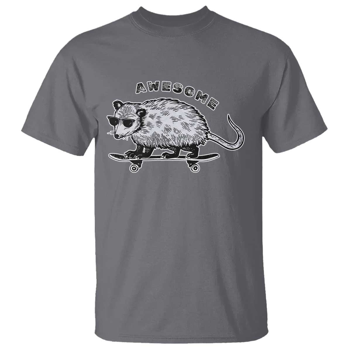 Funny Opossum Meme T Shirt Awesome Possum Cool 90s Retro Vintage Animal Lover - Wonder Print Shop