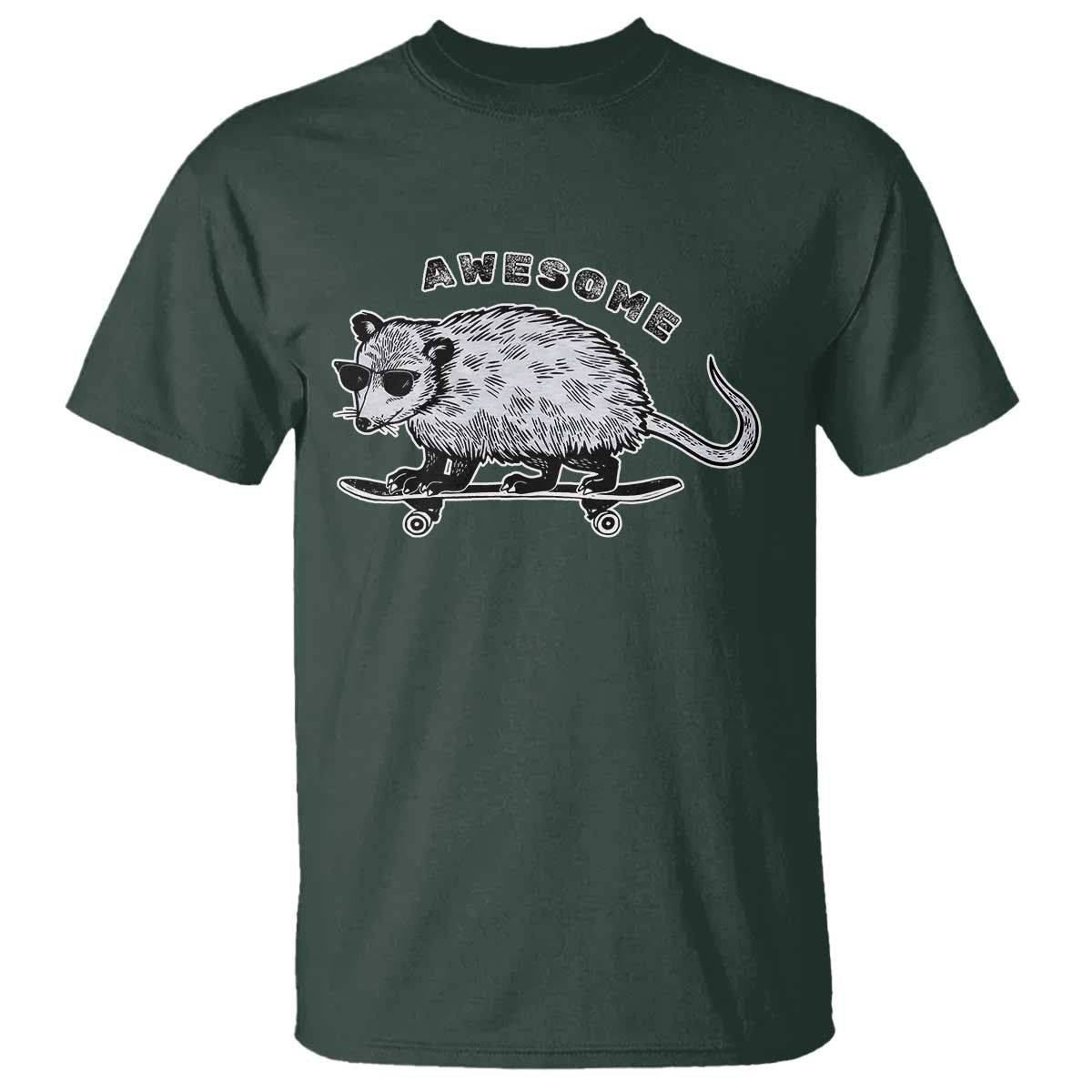 Funny Opossum Meme T Shirt Awesome Possum Cool 90s Retro Vintage Animal Lover - Wonder Print Shop