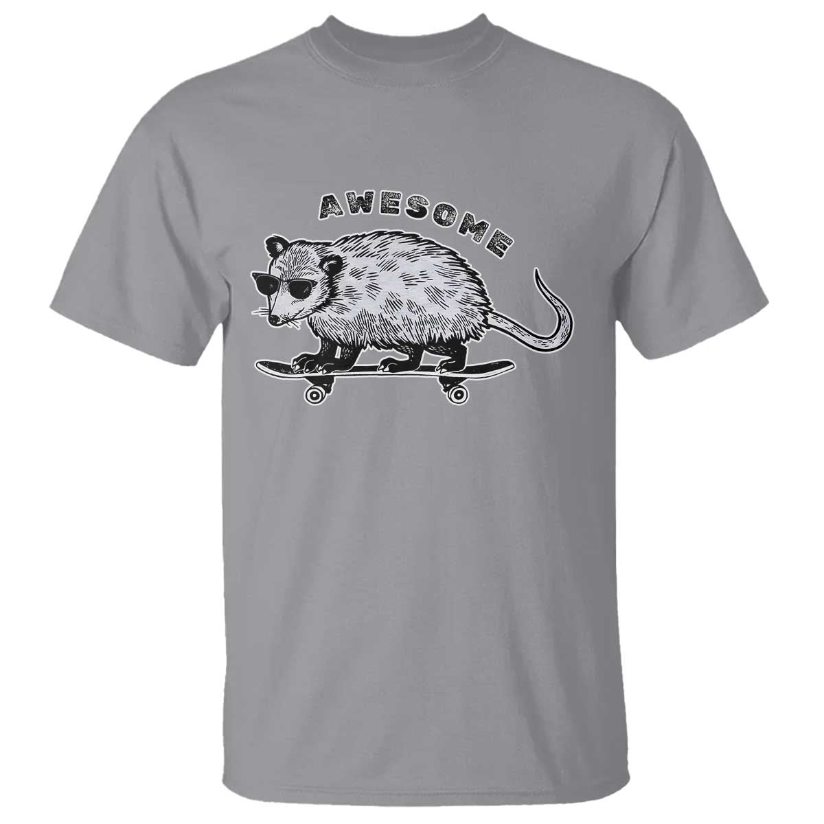 Funny Opossum Meme T Shirt Awesome Possum Cool 90s Retro Vintage Animal Lover - Wonder Print Shop