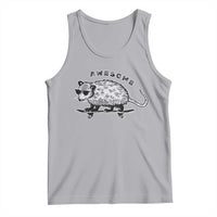 Funny Opossum Meme Tank Top Awesome Possum Cool 90s Retro Vintage Animal Lover
