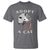 Funny Opossum Meme T Shirt Adopt A Cat Possum Team Trash Vibes - Wonder Print Shop