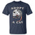 Funny Opossum Meme T Shirt Adopt A Cat Possum Team Trash Vibes - Wonder Print Shop