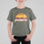 Washington T Shirt For Kid Football Native American Feather