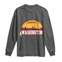 Washington Long Sleeve Shirt Football Native American Feather