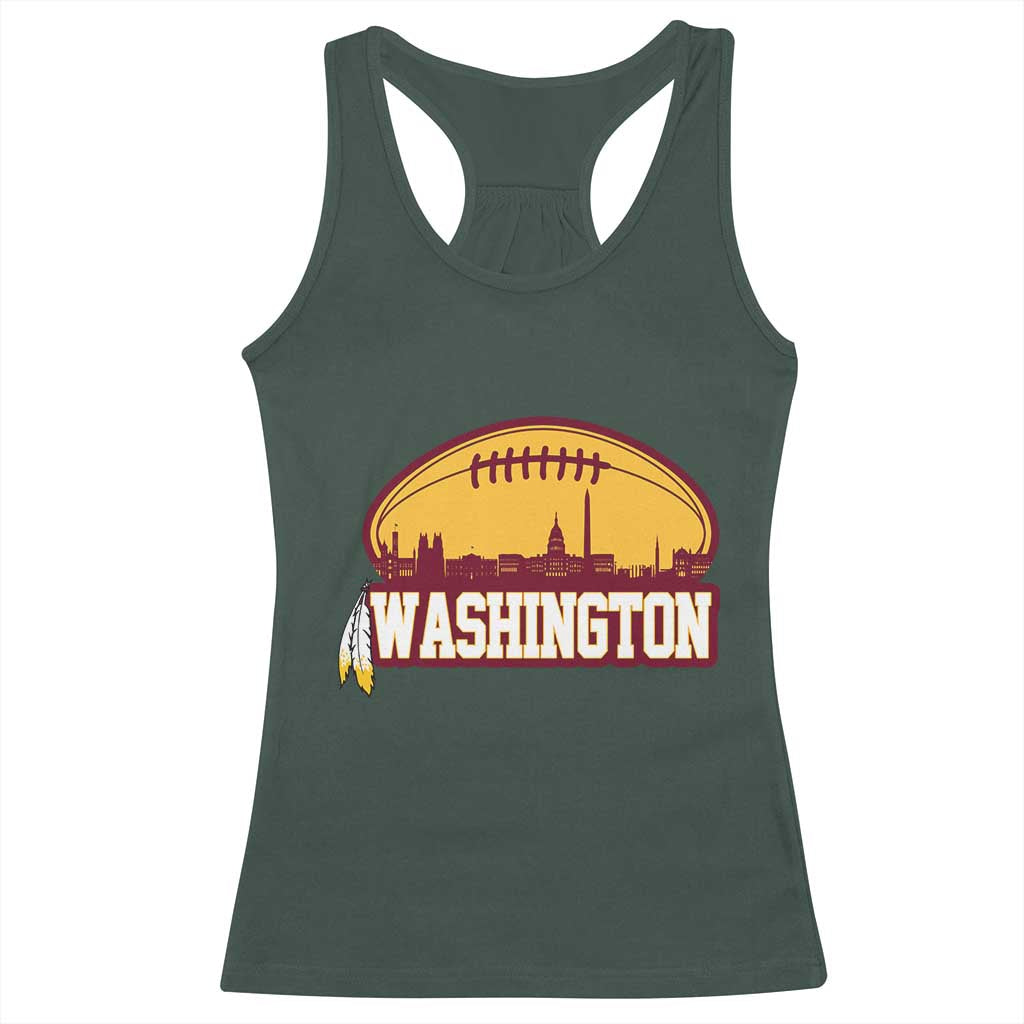 Washington Racerback Tank Top Football Native American Feather