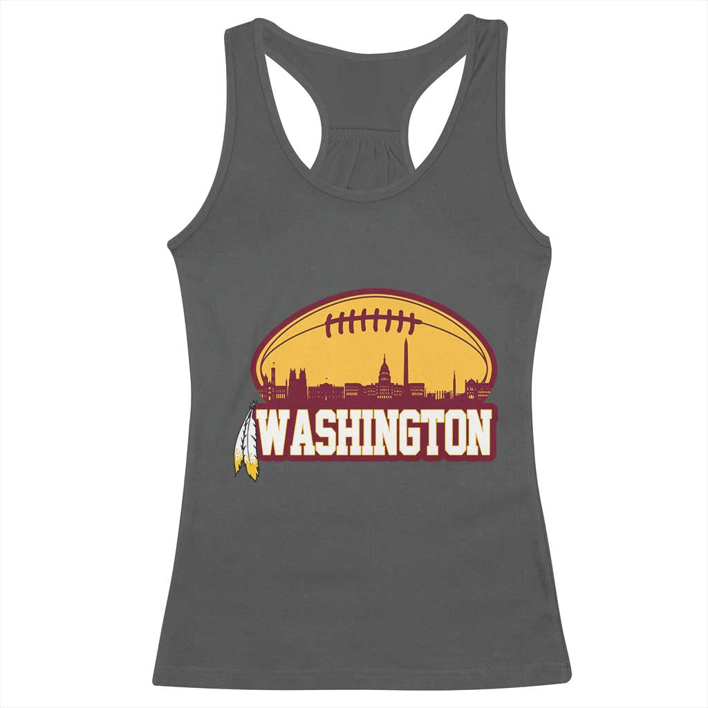 Washington Racerback Tank Top Football Native American Feather