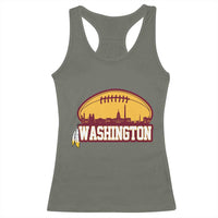 Washington Racerback Tank Top Football Native American Feather