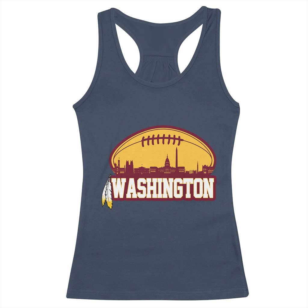 Washington Racerback Tank Top Football Native American Feather